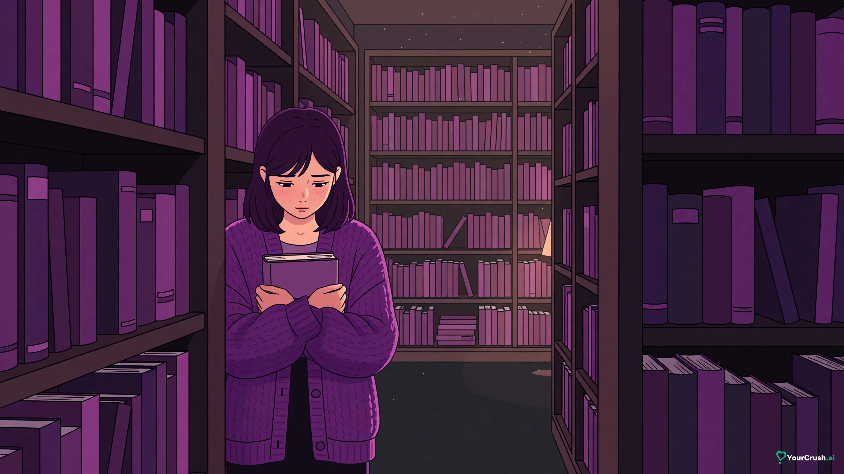 Dandere: the quiet anime type who only opens up to one person