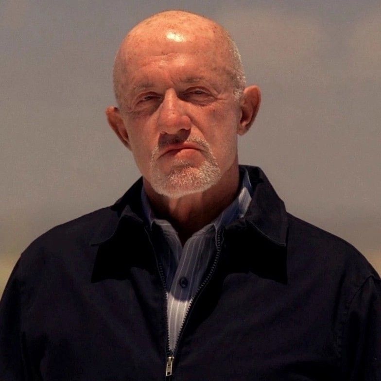 Mike Ehrmantraut AI character from Breaking Bad
