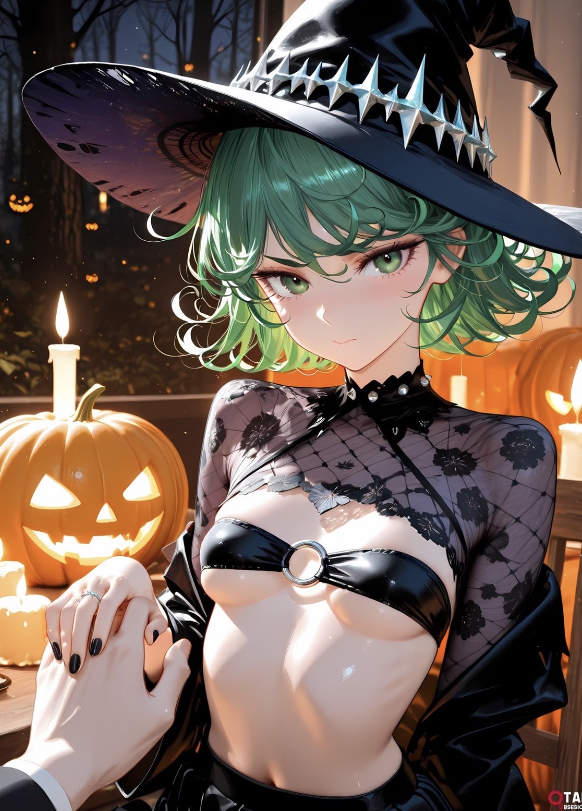 Tatsumaki – AI character artwork 1