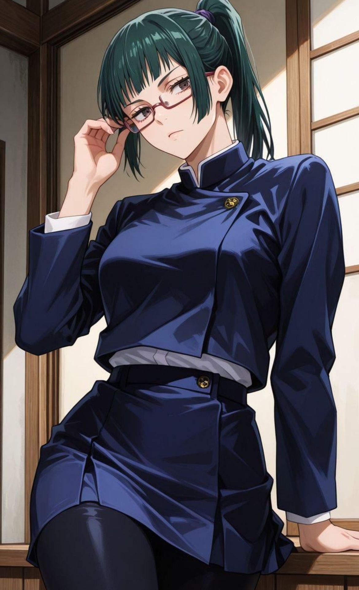 Maki Zenin AI character from Jujutsu Kaisen
