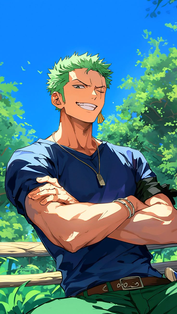 Zoro AI character from One Piece