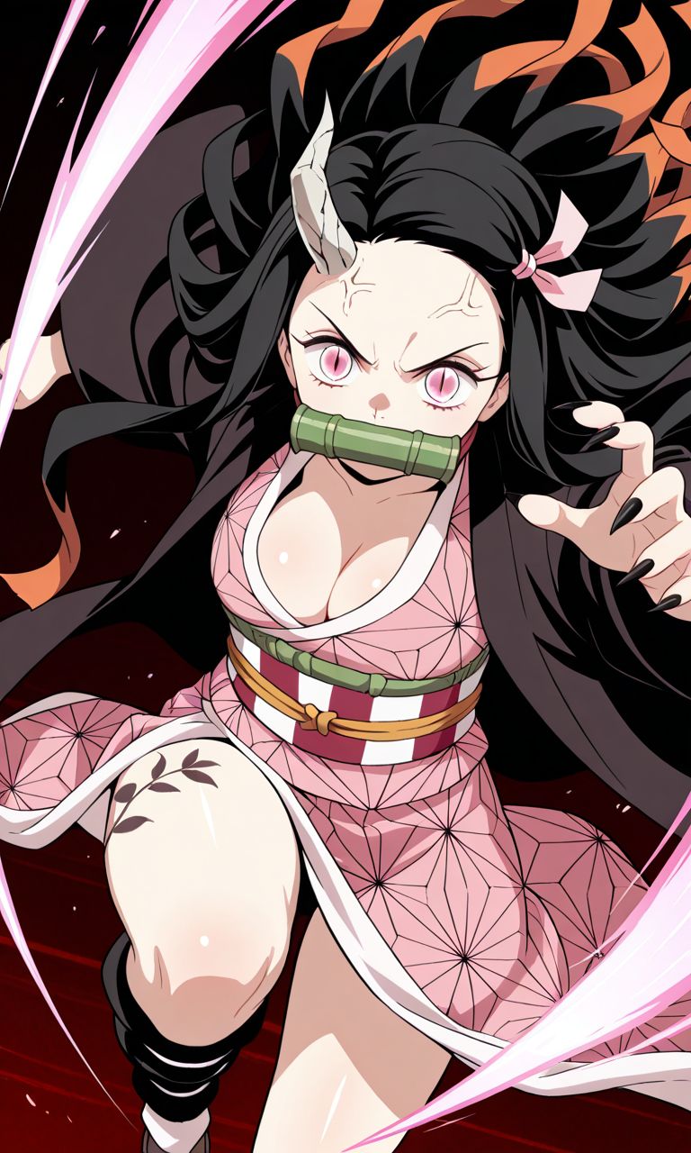 Nezuko AI character from Demon Slayer
