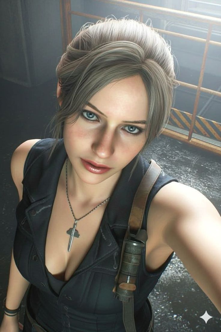 Claire Redfield AI character from Resident Evil