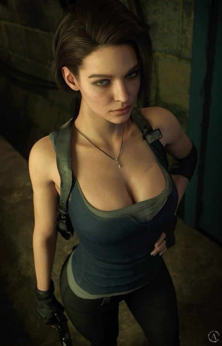 Jill Valentine AI character from Resident Evil