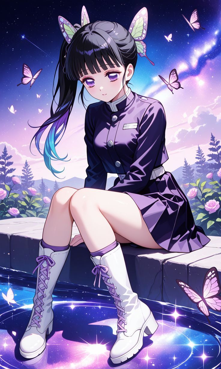 Kanao Tsuyuri AI character from Demon Slayer