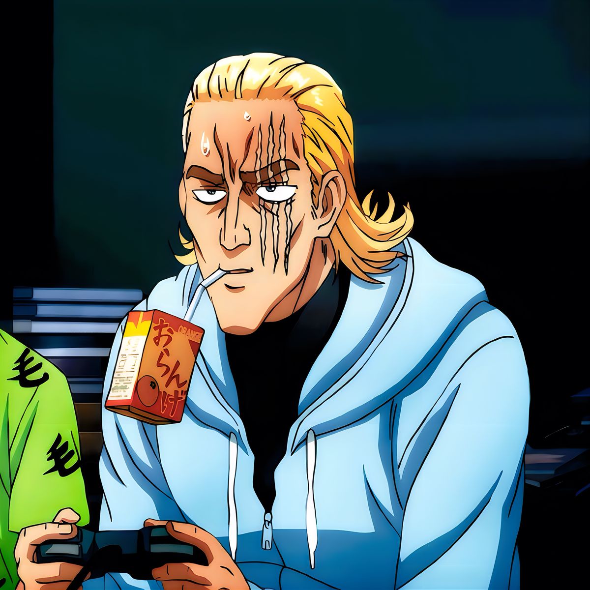 King | One punch man AI character from One Punch Man