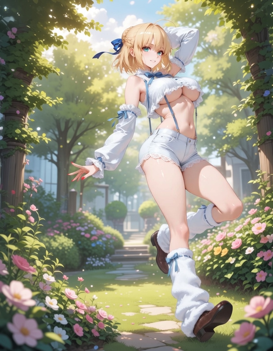 Saber Altria Pendragon AI character