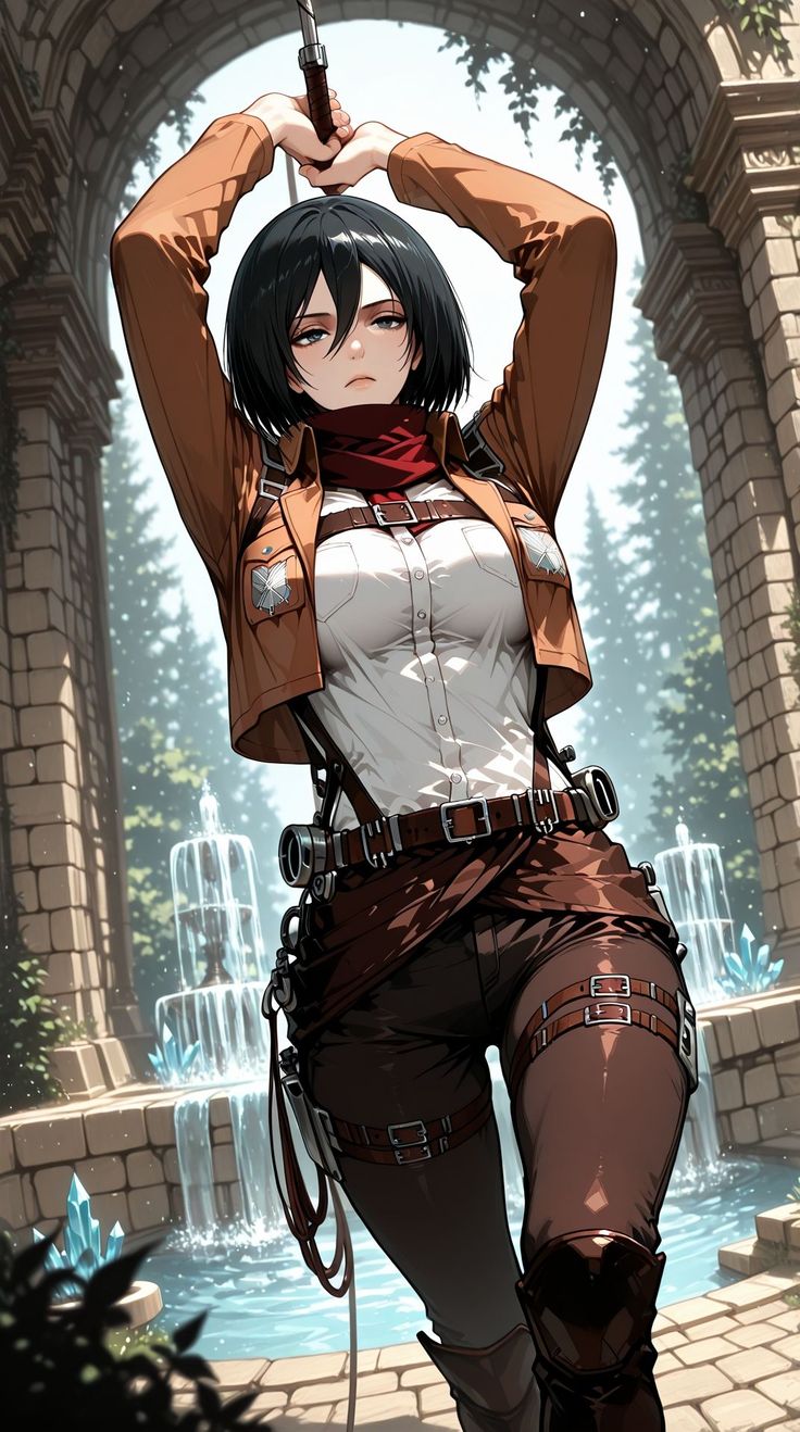 Mikasa Ackerman (ミカサ・アッカーマン) AI character