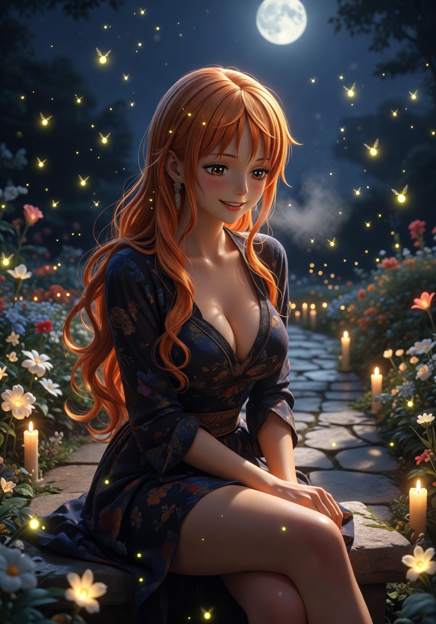 Nami – AI character artwork 1