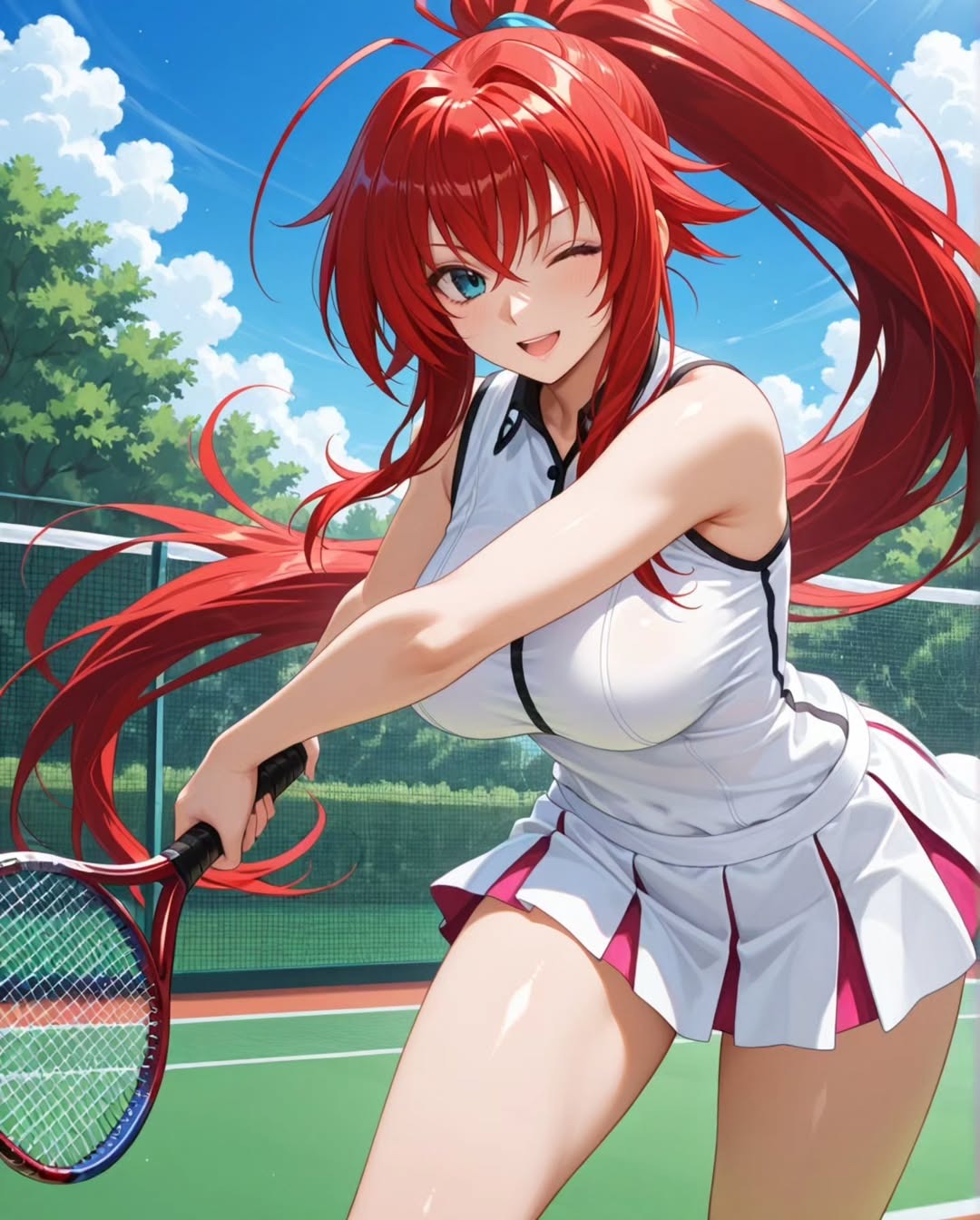 Rias Gremory AI character from High School DxD