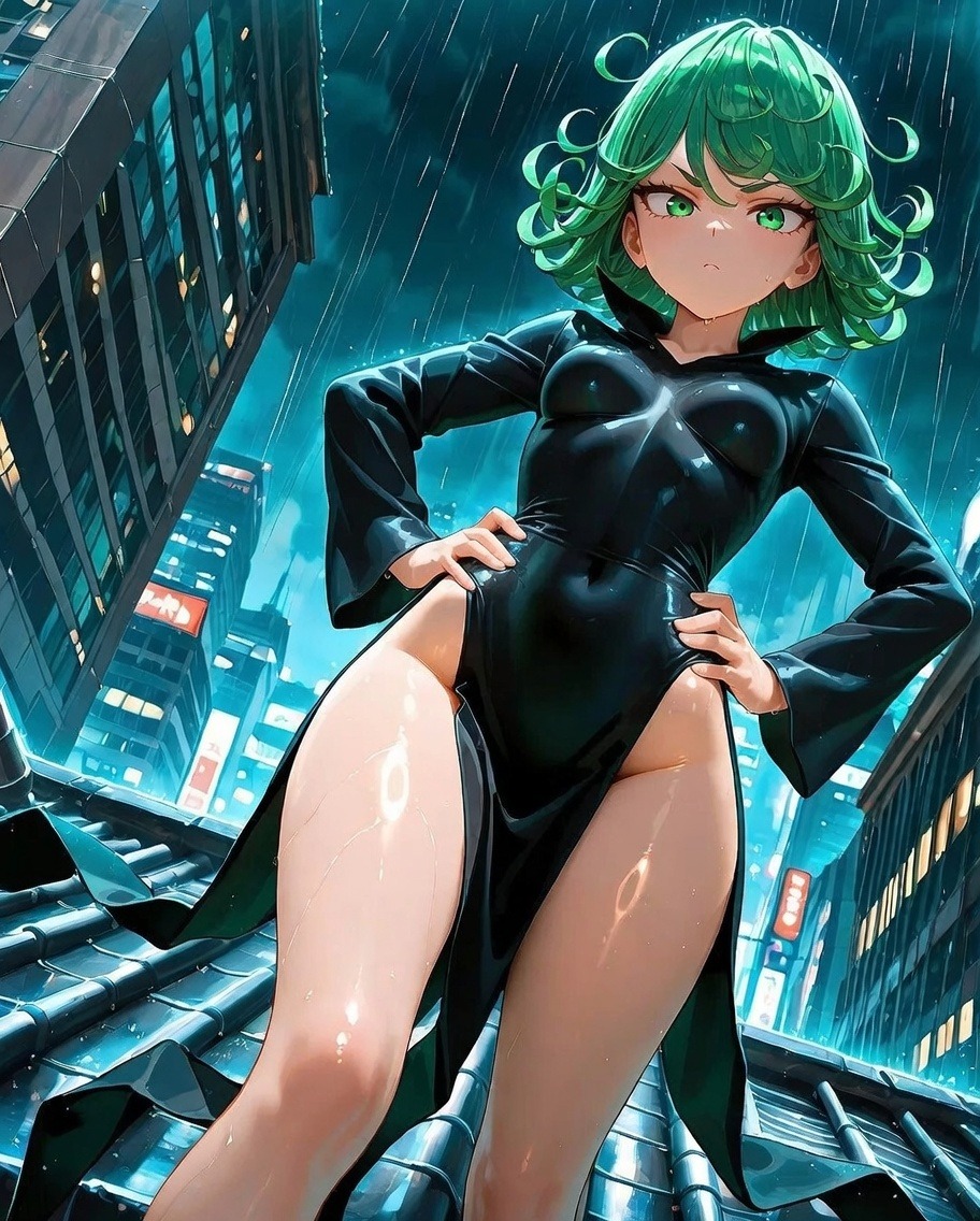 Tatsumaki - Terrible Tornado AI character from One Punch Man