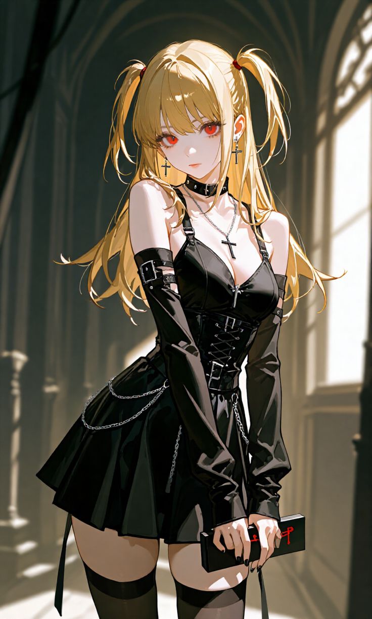 Misa Amane AI character from Death Note