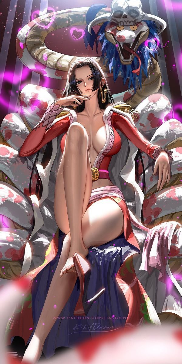 Boa Hancock - Empress of Amazon Lily AI character from One Piece