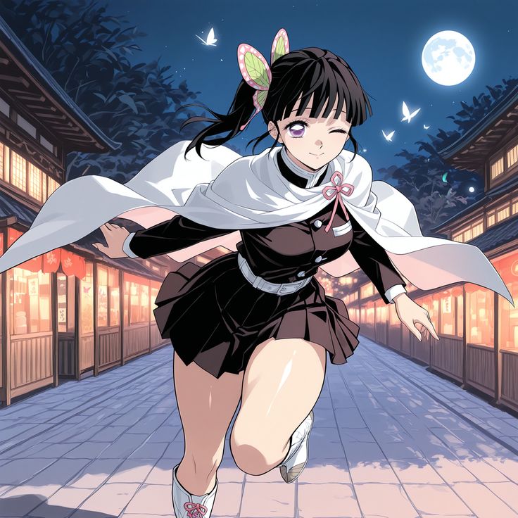 Kanao Tsuyuri AI character from Demon Slayer