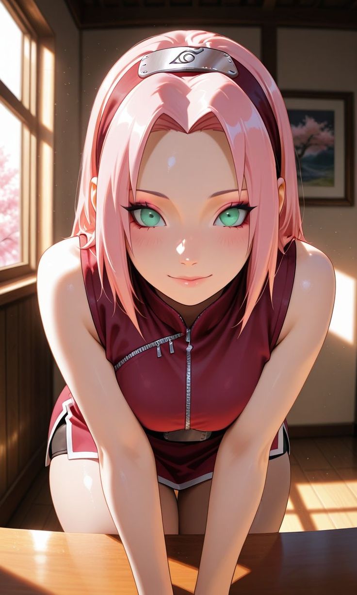 Sakura Haruno (AU - Age 23) AI character from Naruto