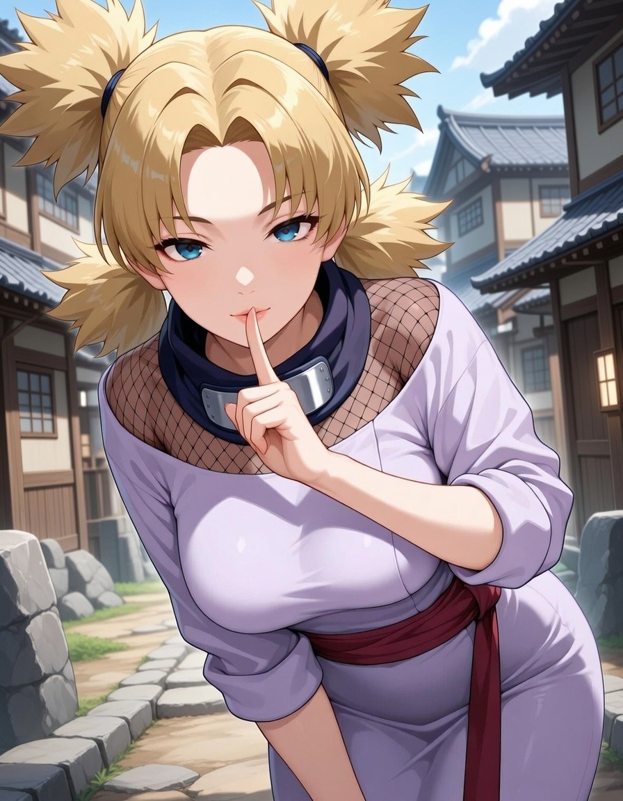 Temari of the Sand AI character from Naruto