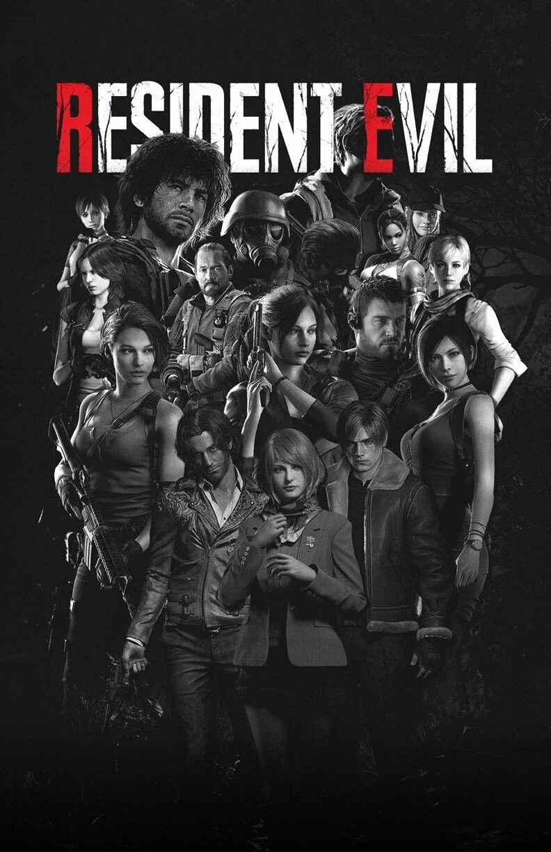 Resident Evil world cover art