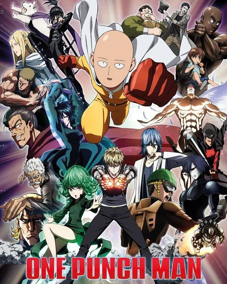 One Punch Man world cover art